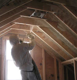 Santa Clarita CA attic spray foam insulation